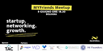 MYFriends Startup Meetup Bologna 9 Giugno 2022