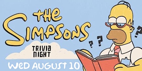 The Simpsons Trivia Night tickets