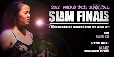  Say Word Slam Finals 2017 primary image