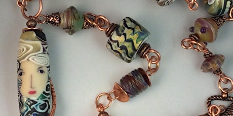 ZOOM Wire Linking Beads Demo/Class  by B. McGuire Thurs. June  2, 6-8pm ET tickets