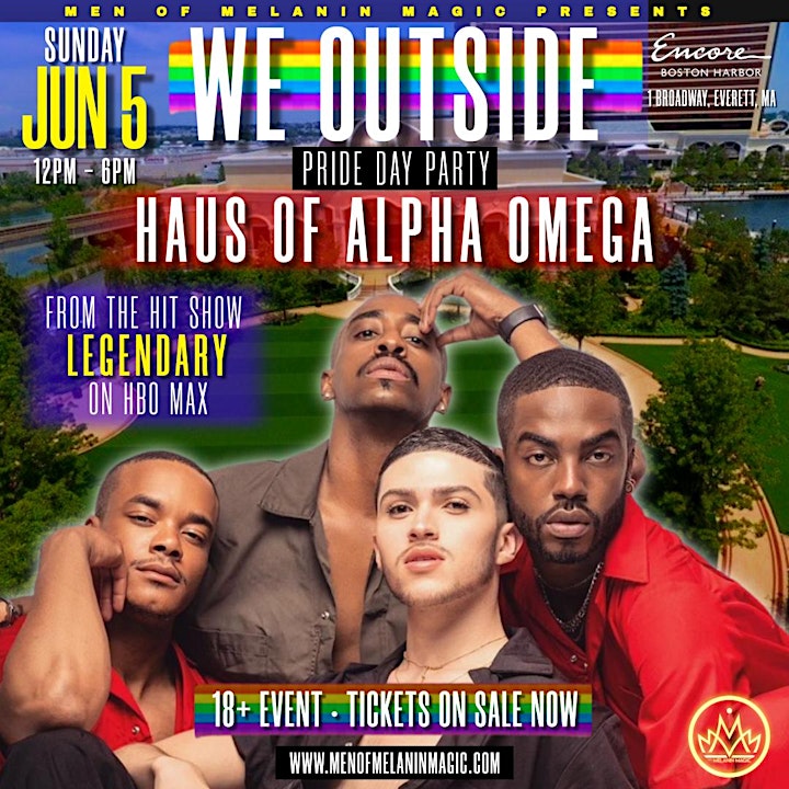 WE OUTSIDE! Pride Day Party image
