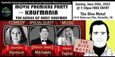 Movie Premiere Party for "Kaufmania"  The Genius of Andy Kaufman tickets