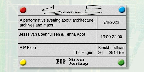 Section E by Jesse van Epenhuijsen and Fenna Koot tickets