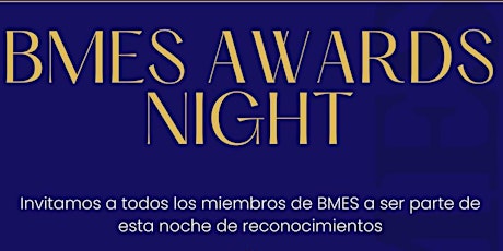 Imagen principal de BMES Awards Night