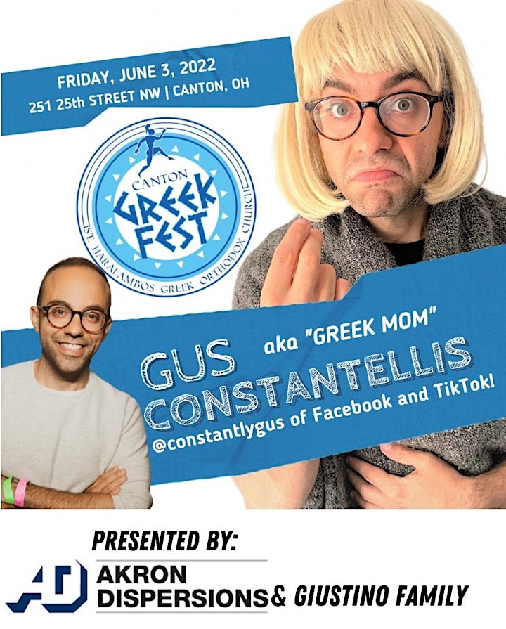 Gus Constantellis - Meet & Greet at the Canton Greek Fest image