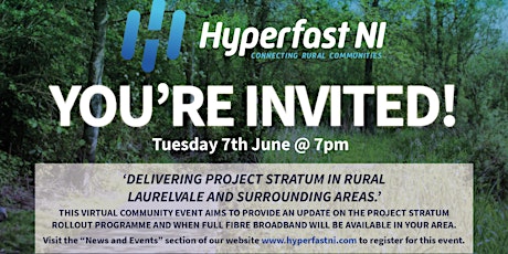 Hyperfast NI - Laurelvale Virtual Event tickets
