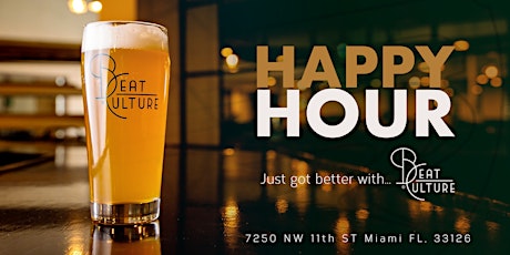 Happy Hour: $4 Beers - $12 pork sandwich and a beer