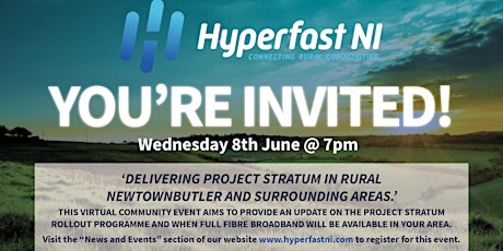Hyperfast NI - Newtonbutler Virtual Event tickets