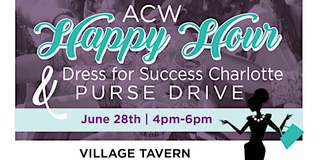 ACW Charlotte Local Chapter Happy Hour & Purse Drive