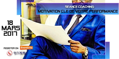Image principale de SÉANCE COACHING: MOTIVATION CLÉ DE VOTRE PERFORMANCE 