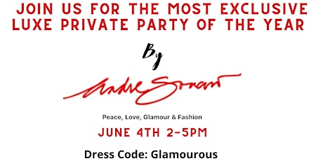 Andre Soriano Fashion Show, Gift Bag and VIP Private Party tickets