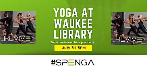 Free Yoga with SPENGA at the Waukee Public Library