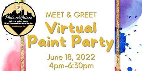 Philo Affiliate Meet & Greet - Virtual Paint Party tickets