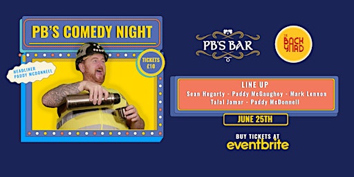 Comedy Night 25th of June - PB's Bar Moy