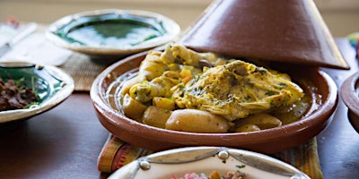 Primaire afbeelding van Moroccan Chicken Tagine and More! - Cooking Class by Cozymeal™
