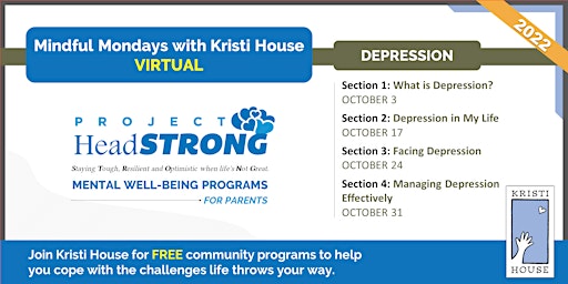 VIRTUAL: Depression - Free Mental Well-Being Programs