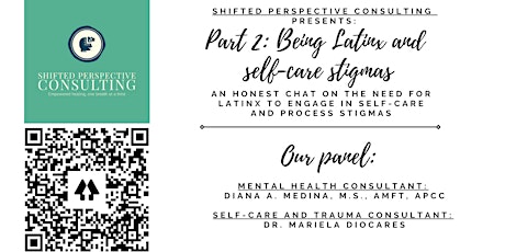 Part 2: Being Latinx and self-care stigmas tickets
