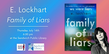 Author Talk with E. Lockhart: Family of Liars tickets
