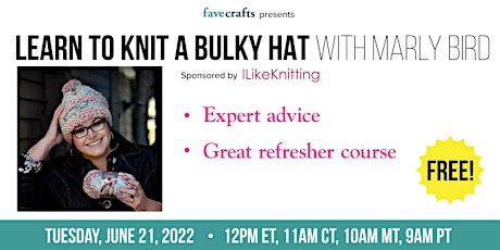 Learn to Knit a Bulky Hat with Marly Bird