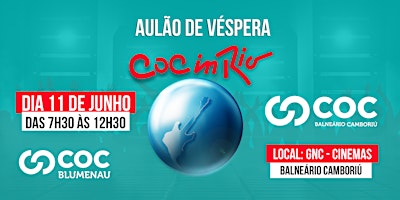 Aulão de véspera ACAFE - COC in Rio