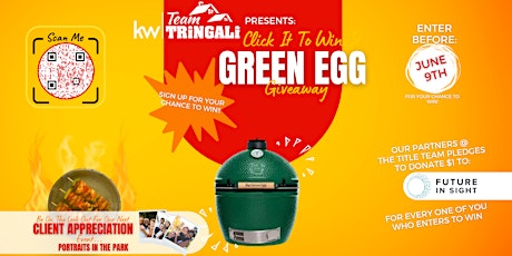 KW | Team Tringali’s Click It To Win It: Green Egg Giveaway tickets