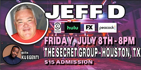 Jeff D (Comedy Central, Hulu, FX) tickets