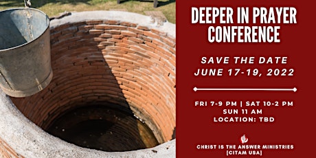 Deeper In Prayer Conference tickets