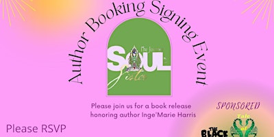 The Journey of A Soul Sister Author Booking Signing Event