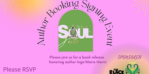 The Journey of A Soul Sister Author Booking Signing Event