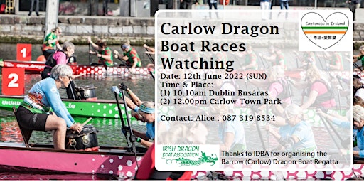 Dragon Boat Races Watching in Carlow