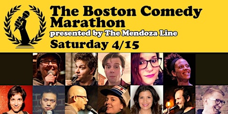 THE BOSTON COMEDY MARATHON - Presented by The Mendoza Line primary image