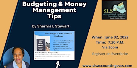 Budgeting & Money Management Tips tickets