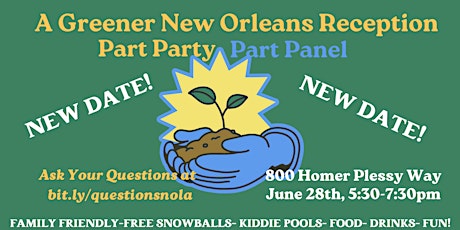 A Greener New Orleans Policy Party tickets