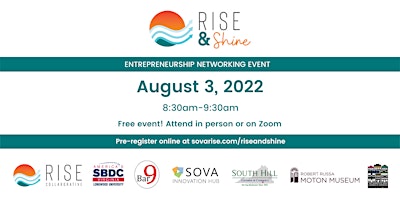 Rise & Shine | Hybrid Morning Meetup for Entrepreneurs & Innovators