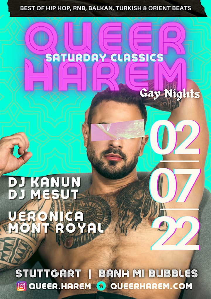 Gay Party Stuttgart 02.07  - QueerHarem  Saturday Classics: Bild 