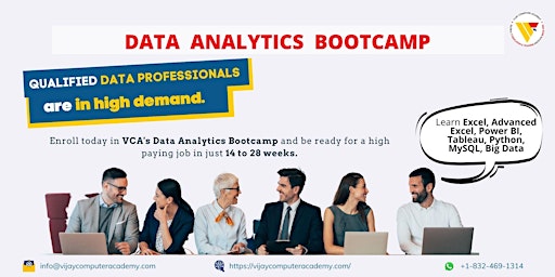 VCA DATA ANALYTICS Bootcamp | Info Session primary image