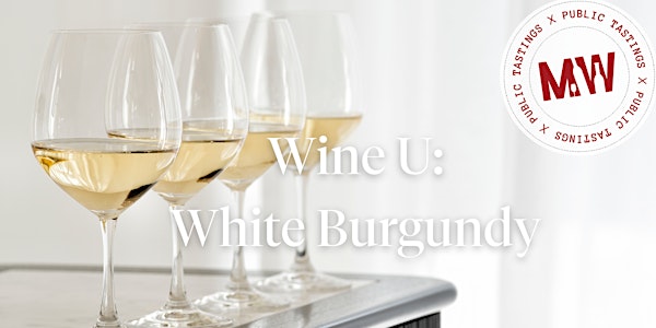 Wine U: White Burgundy Bliss