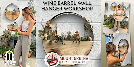 In-Person Wine Barrel Wall Hanger at Mount Gretna Craft Brewery tickets
