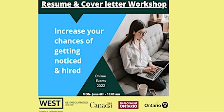 Resume & Cover Letter Workshop  -  Getting noticed and hired by employers. tickets