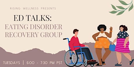 ED Talks: Eating Disorder Recovery Group bilhetes