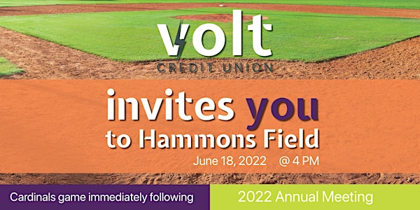 Volt Credit Union Annual Meeting and Springfield Cardinals Game