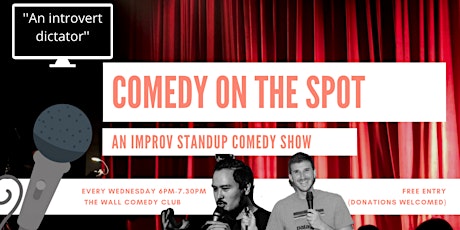 STAND-UP COMEDY Show in ENGLISH - Comedy on the Spot #14 tickets
