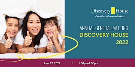 Discovery House Annual General Meeting tickets