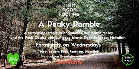 A Peaky Ramble - Fortnightly Wednesday hikes in the Holme Valley tickets