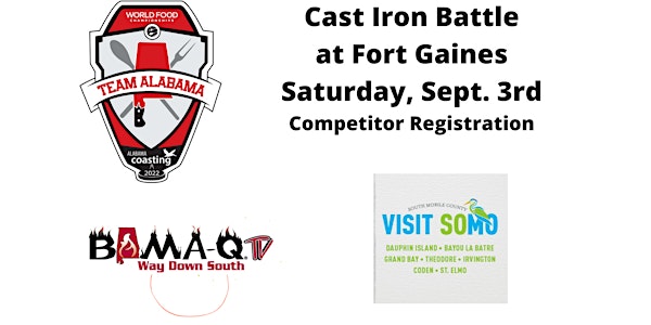 Cast Iron Battle at Fort Gaines - Competitor Registration