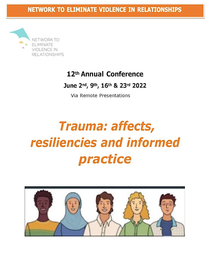 12th Annual Conference Trauma: Affects, Resiliencies and Informed practices image