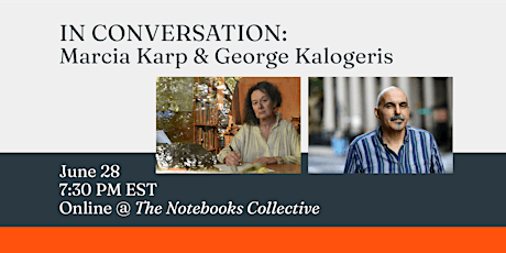 In Conversation: Marcia Karp & George Kalogeris tickets