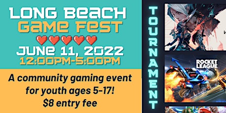 LB Game Fest: Community Gaming for 5-17 year olds tickets