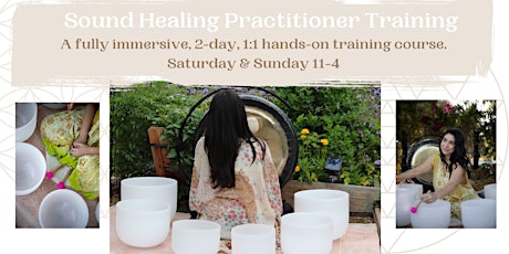 Sound Bath Sound Healing Practitioner Training 7/16-7/17 tickets