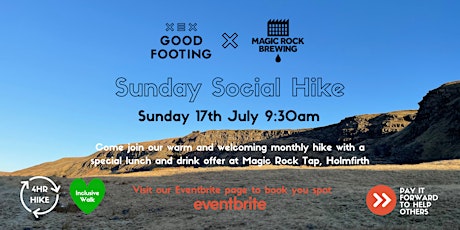Sunday Social Hike X Magic Rock Tap tickets